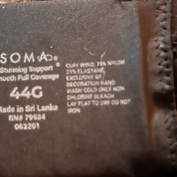 Soma Stunning Support Smooth Full Coverage 44G - Picture 2 of 3